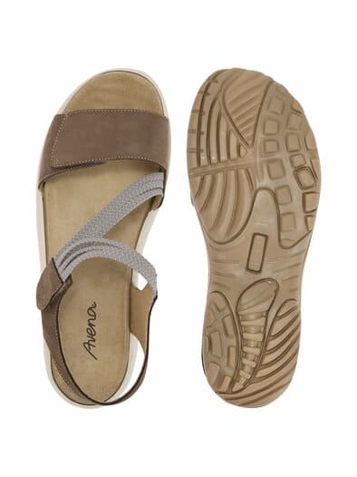 Freizeit-Trekking Sandale Braun