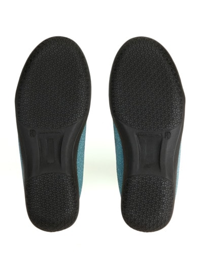 Hallux-Softslipper Flexi Hellblau