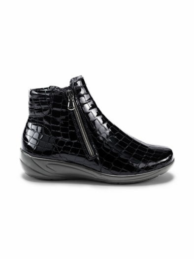 Hallux-Lupo Stiefelette Bequemweite Kroko