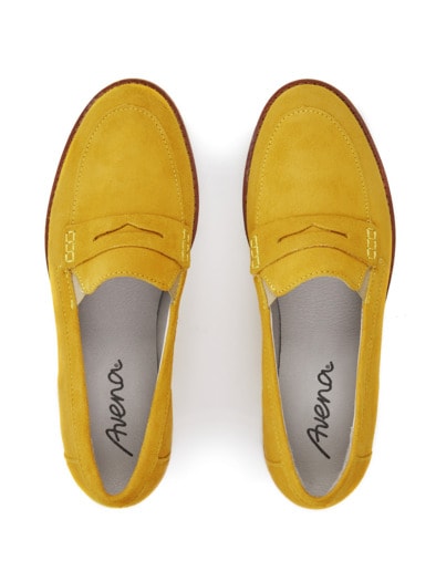 Bequem-Slipper Supersoft Ocker
