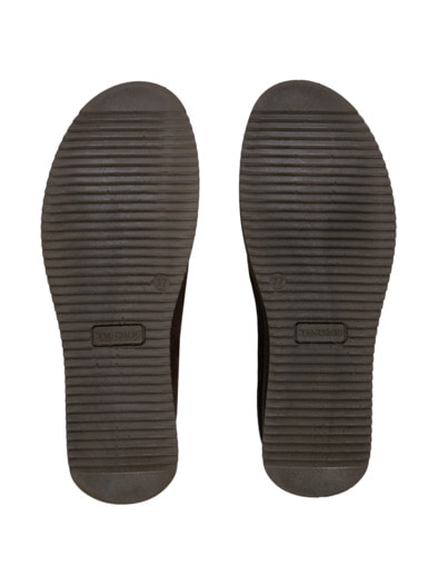Aquastop-Stiefelette Flauschfutter Braun