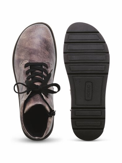 Hallux-Stiefelette Luftpolster Taupe