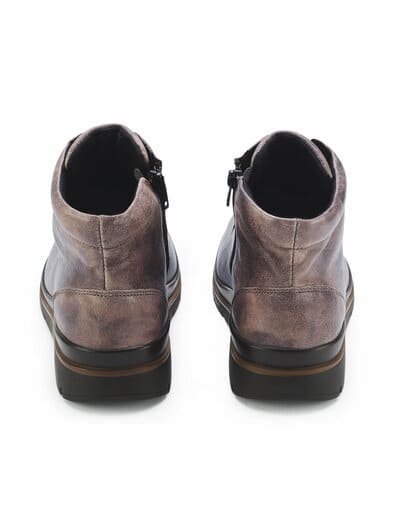 Hallux-Stiefelette Luftpolster Taupe
