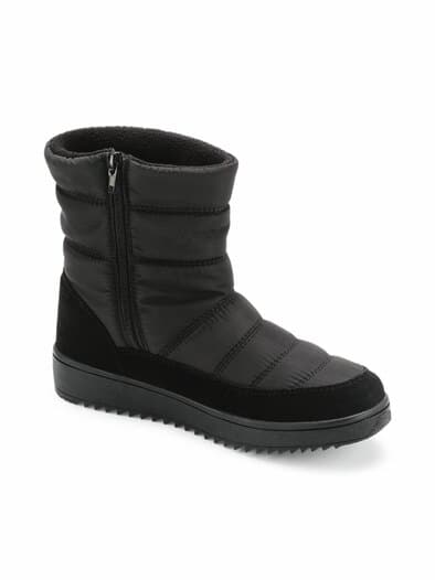 Aquastop-Stiefel Flexgrip Schwarz