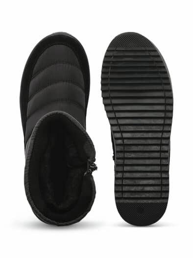 Aquastop-Stiefel Flexgrip Schwarz