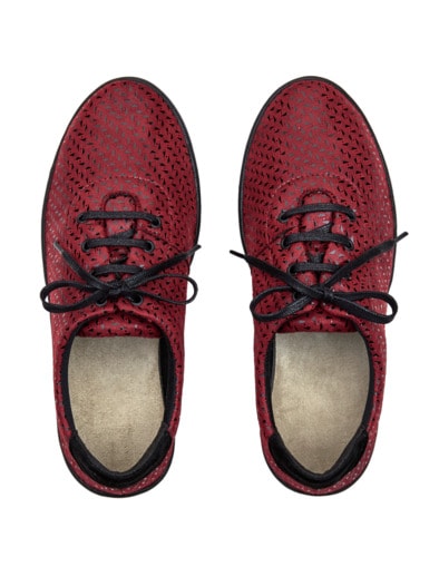 Hallux-Soft-Schnürer Bordeaux