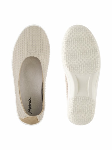 Hallux-Softslipper Sommerfrisch Beige