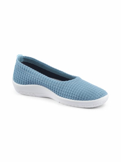 Hallux-Softslipper Sommerfrisch Hellblau