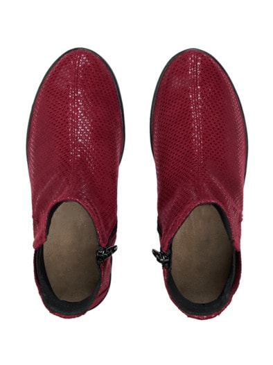 Hallux-Soft-Stiefelette Bordeaux