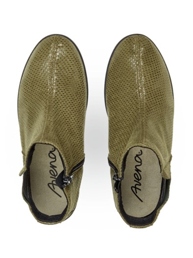 Hallux-Soft-Stiefelette Khaki