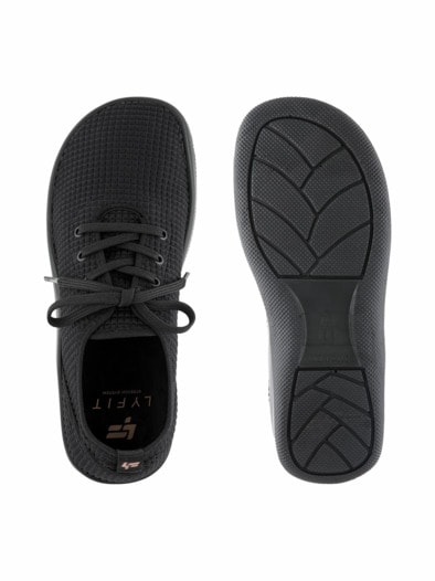 Hallux-Naturform Schnürer Soft Schwarz