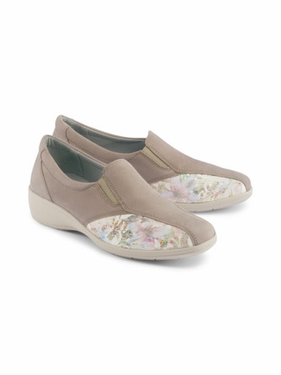 Hallux-Slipper Doppelstrech Beige