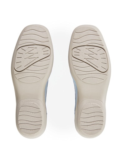 Hallux-Klima-Klettschuh Hellblau