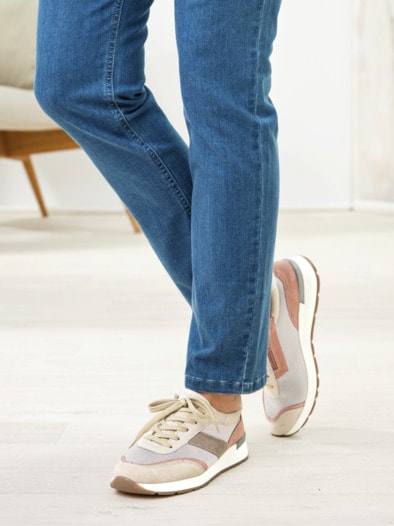 Hallux-Sneaker Multicolor Beige