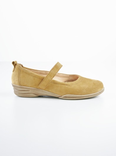 Hallux-Schuh Natur Gelb