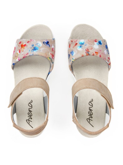 Hallux-Sandale Softriemen Beige