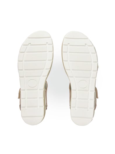Hallux-Sandale Softriemen Beige