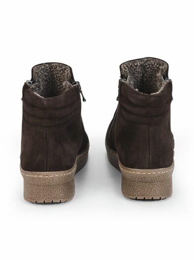Hallux-Luftpolster-Bootie Braun