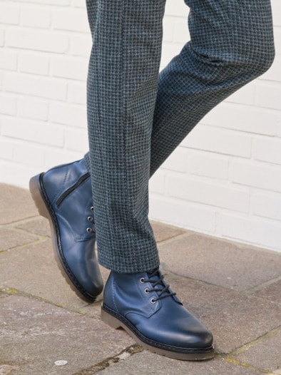 Hallux-Bootie Komfort Blau