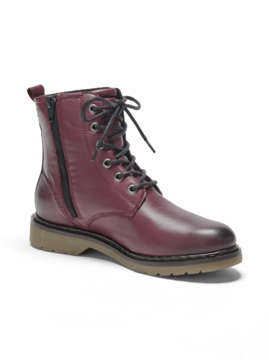 Hallux-Bootie Komfort Bordeaux