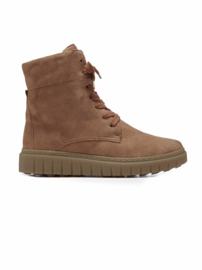 Hallux-Bequemstiefel Extra-Weite Braun
