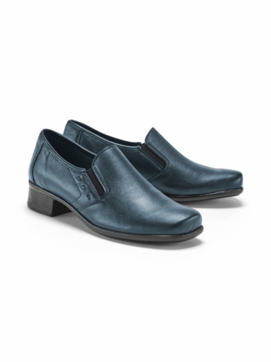 Hallux-Absatzslipper Komfort Blau