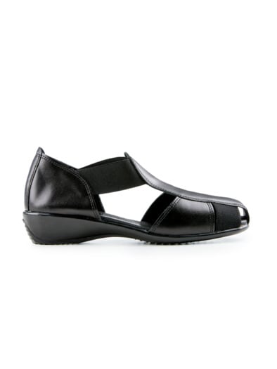 Superflex-Sandalenschuh Schwarz