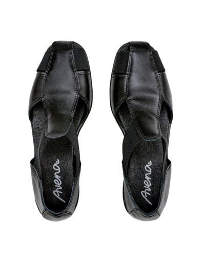 Superflex-Sandalenschuh Schwarz