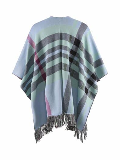 Strick Cape Oxford Multicolor