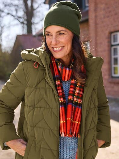 Baumwoll-Mütze Pure Line Khaki