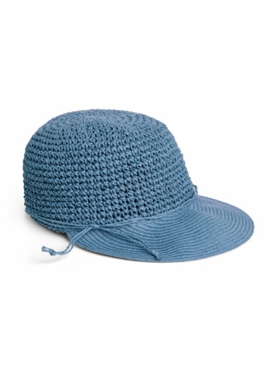 Reise-Cap-Sonnenvisier Blau