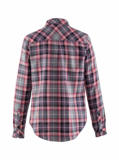 Thermo-Flanell-Bluse kariert Rot