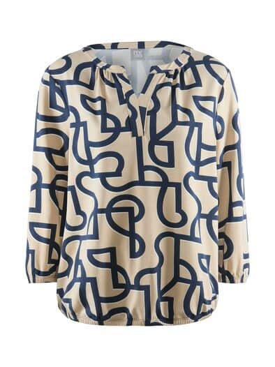 Rabe Blusenshirt Bisquit Marine