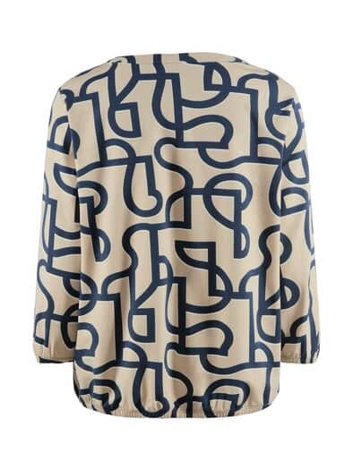 Rabe Blusenshirt Bisquit Marine