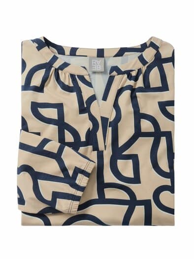 Rabe Blusenshirt Bisquit Marine