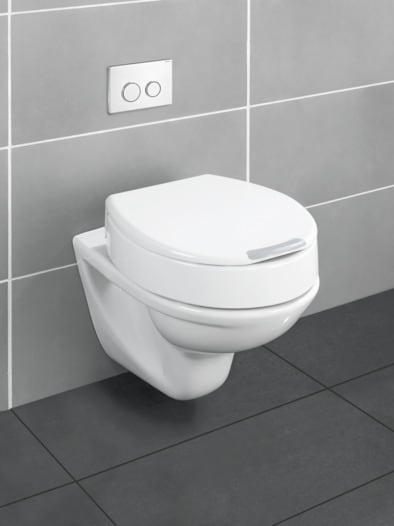 WC-Sitz Komfort 8cm Weiß