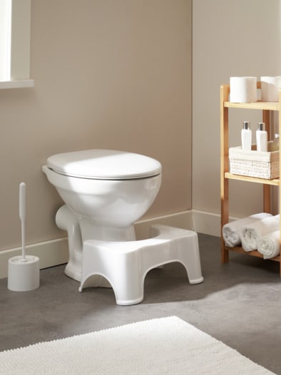 WC-Hocker Weiß
