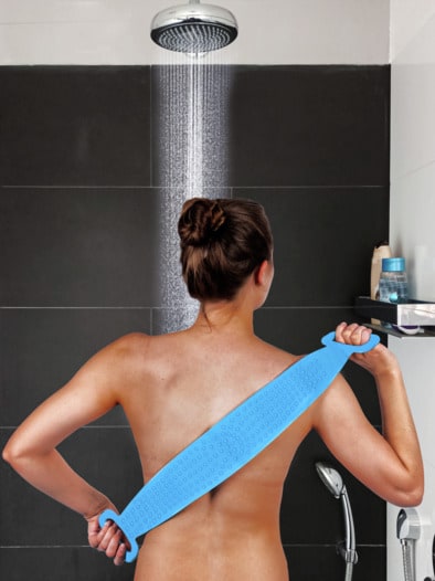Massage-Wendebürste Blau