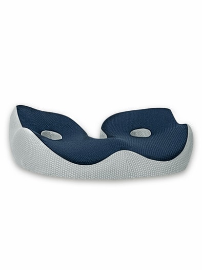 Ergonomische Sitzerhöhung Schwarz