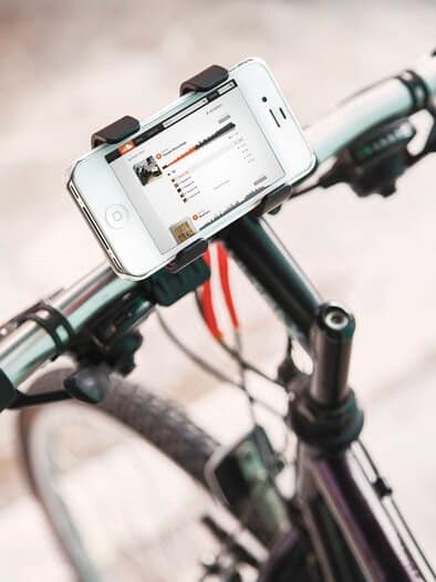 Smartphone-Halter Schwarz