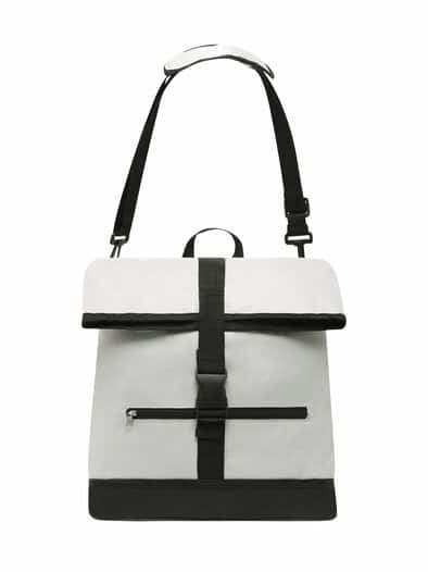 Fahrradtasche 2in1 Grau-Schwarz