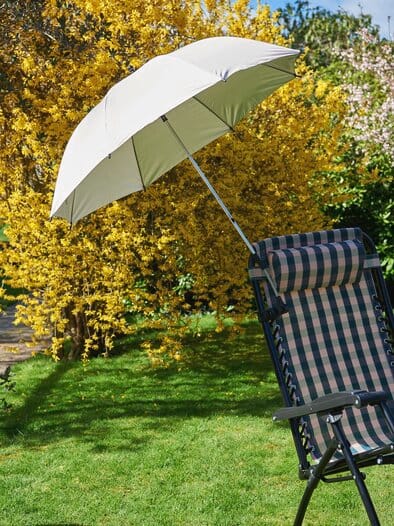 Sonnenschirm UV-Schutz 2er Set Natur