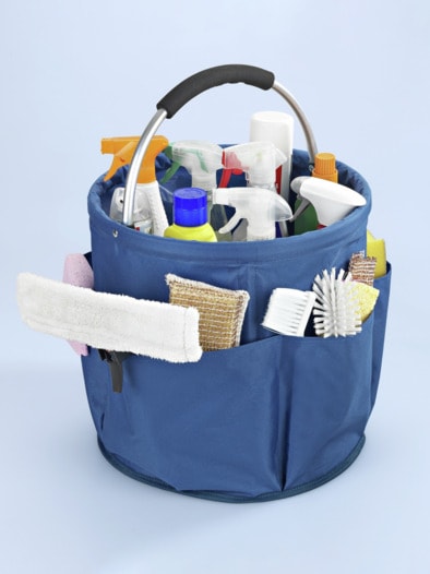 Reinigungs-Caddy Blau