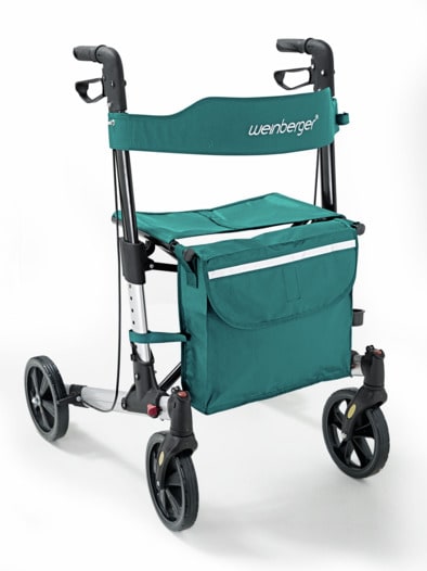 Weinberger Aluminium-Rollator Petrol