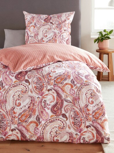 Feinbiber-Bettwäsche Paisley Feinbiber-Bettwäsche Paisley