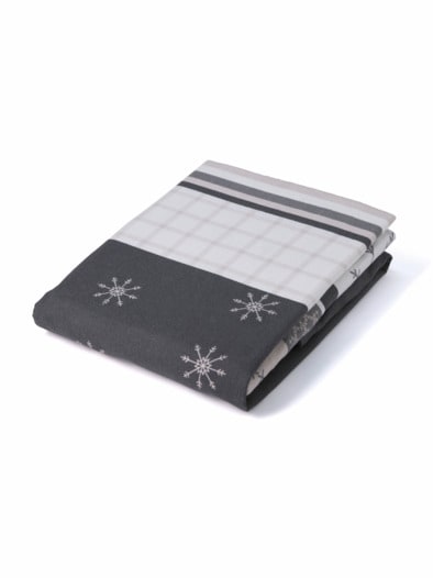 Feinbiber-Winter-Bettwäsche-Set Natur-Anthrait