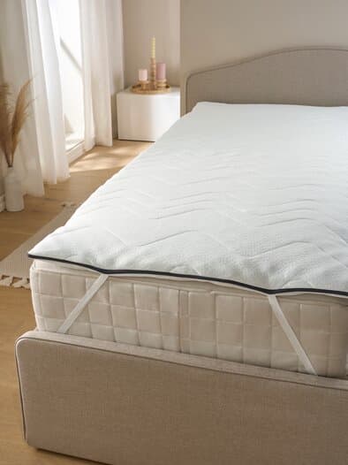 Frankenstolz 7-Zonen-Topper Weiss