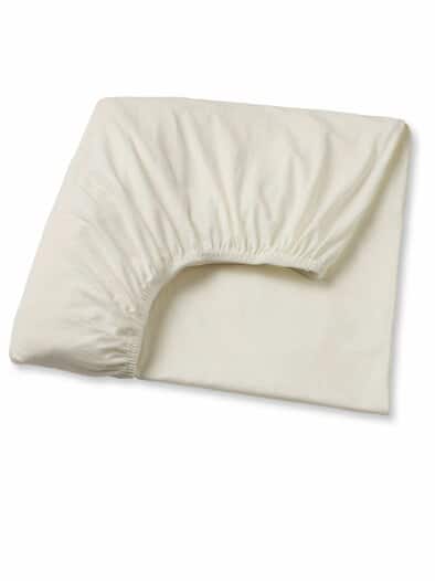 Jersey-Spannbettlaken Elastik Creme