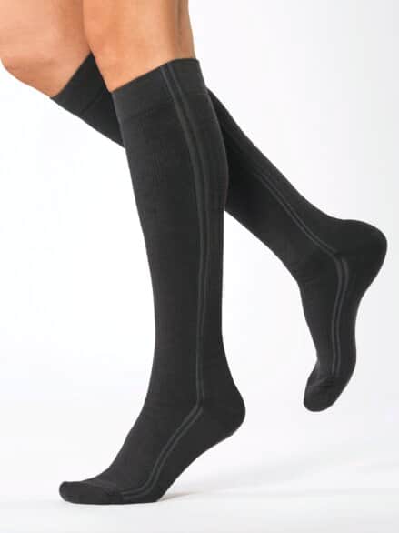 Avenafit-Thermo-Stützstrumpf 2 Paar Anthrazit