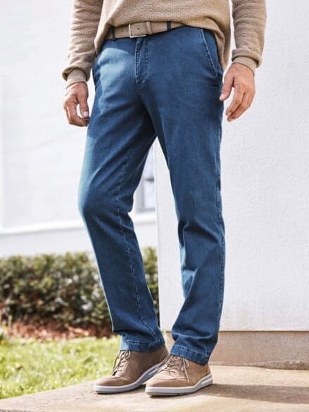 Herren-Thermojeans Mid Blue Herren-Thermojeans Mid Blue